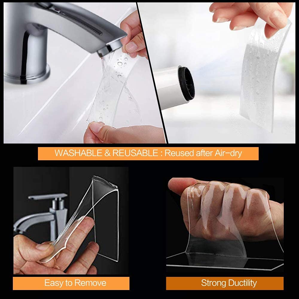 Reusable Nano Gel Double-Sided Tape