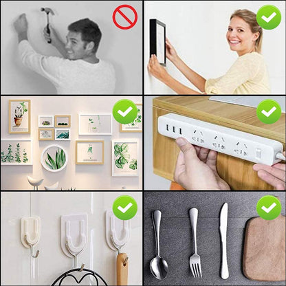 Reusable Nano Gel Double-Sided Tape
