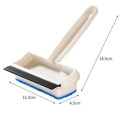 2-in-1 Glass Wiper & Brush