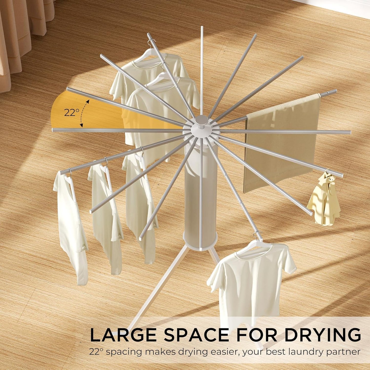 Foldable Clothes Drying Stand