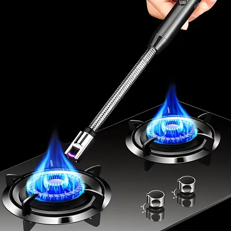 Electric Rechargeable USB Lighter with Flexible Neck