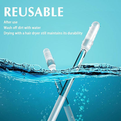 Reusable Silicone Ear Cleaning Sticks with Storage Case