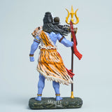 Shiva — The Protector | Exclusively Hand-Painted Standing Mahadev Idol | 12 cm