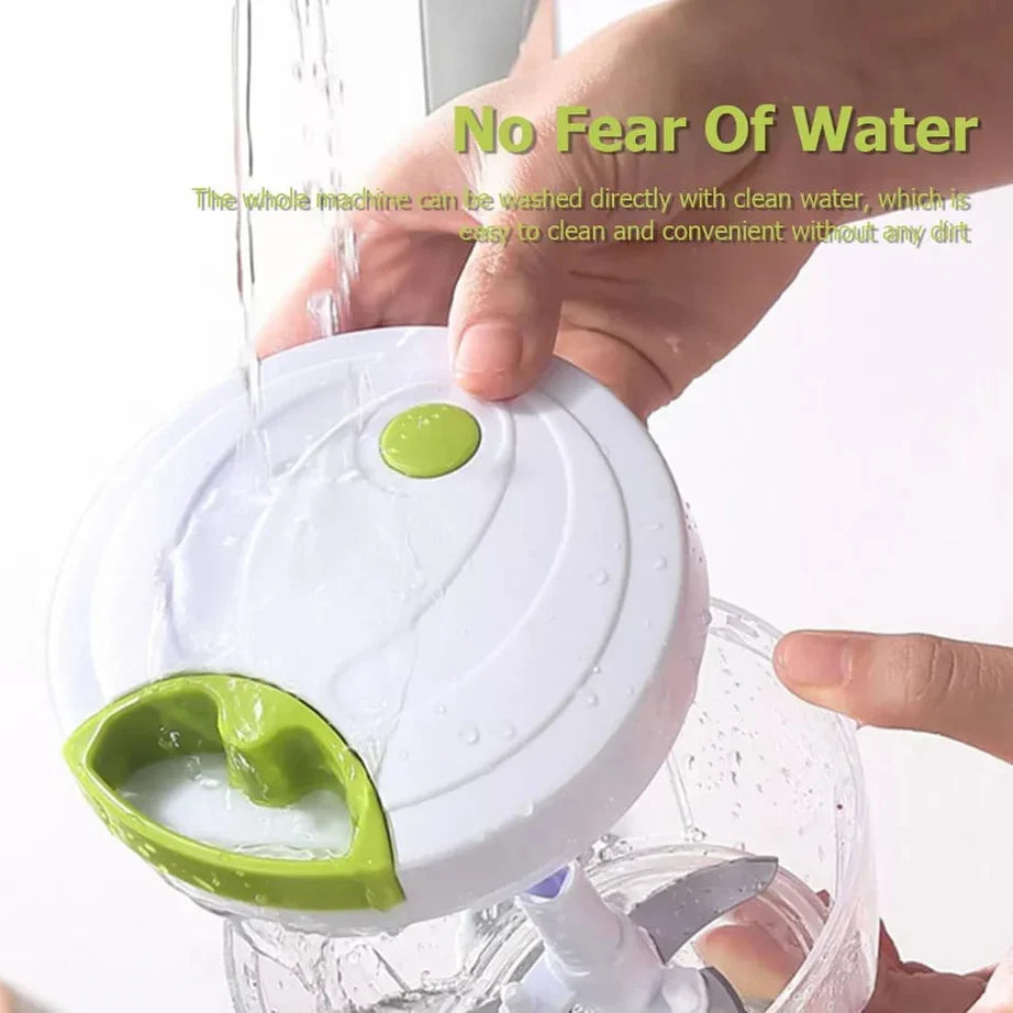 Multi-Functional Manual Food & Spin Cutter