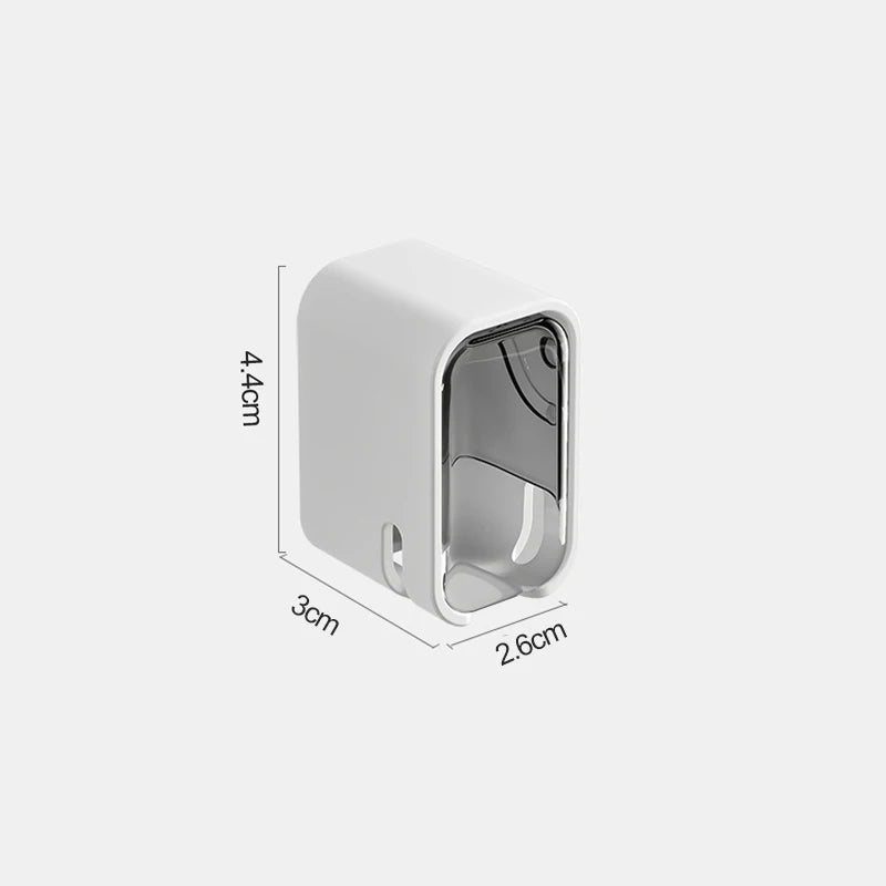 Self Adhesive Dust-proof Toothbrush Holder (4Pcs)
