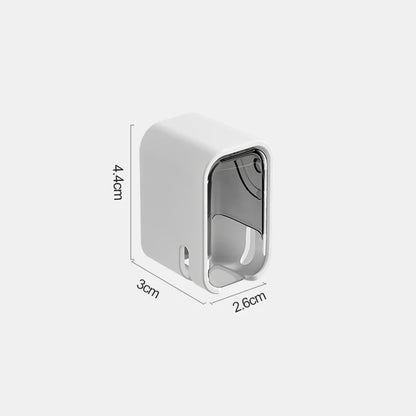 Self Adhesive Dust-proof Toothbrush Holder (4Pcs)