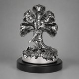 Mystical Shiva with Sheshnag Silver Plated