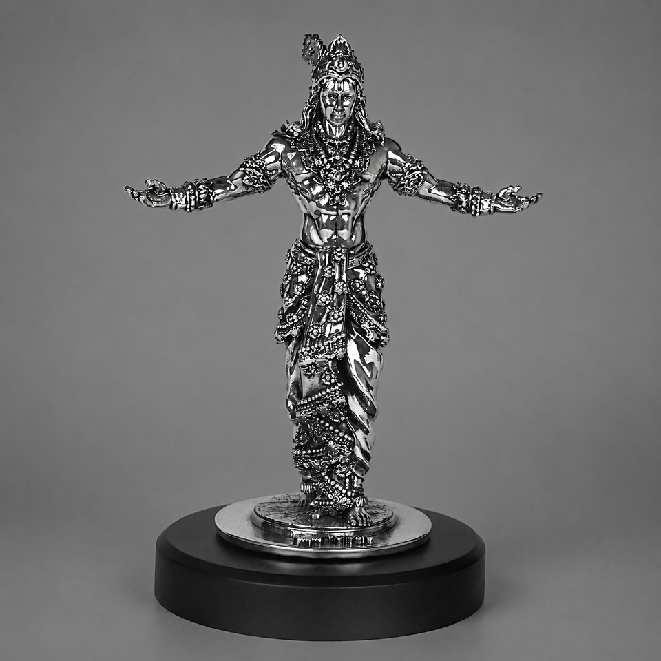 Krishna (Geeta Updesh) Silver Plated