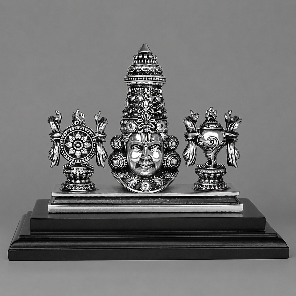 Vaishnav Tilak Silver Plated