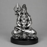 Shiv Dhyaanam Silver Plated
