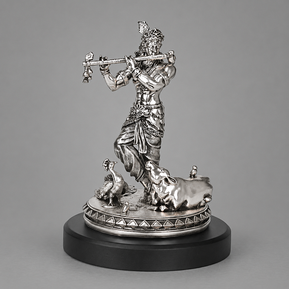 Krishna (Murli-dhar) Silver Plated