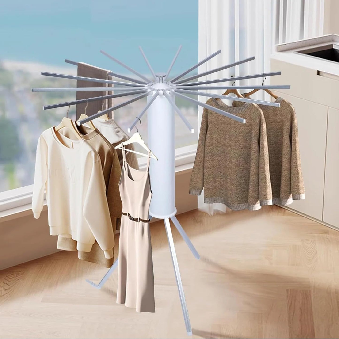 Foldable Clothes Drying Stand