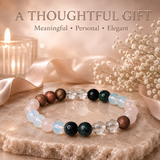 Ruling Number 6 | Crystal Bracelet | Numerology Bracelet - 8mm