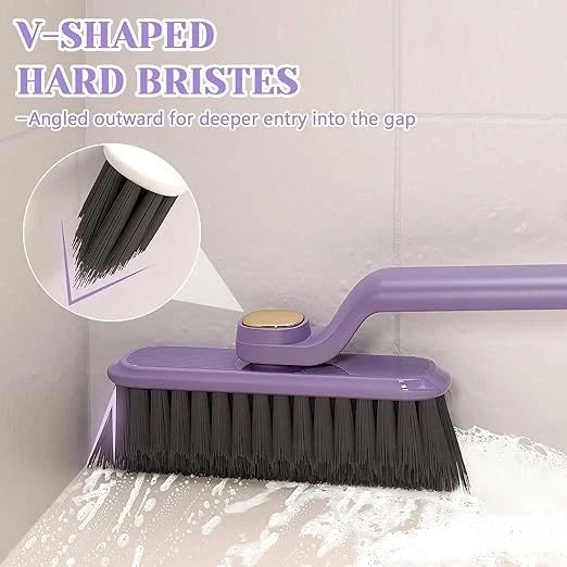 FlexScrub™ – Multi-Function Cleaning Brush | Hard-Bristle Power | Deep Tile & Grout Cleaning
