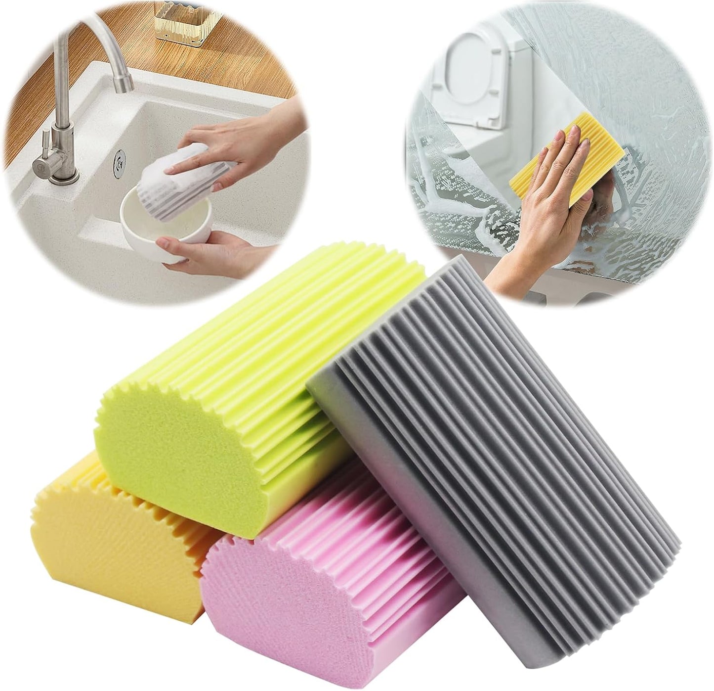 Multipurpose PVA Cleaning Sponge Brush