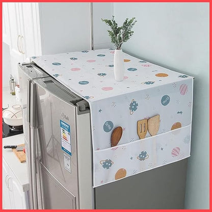Waterproof Double Door Fridge Top Cover