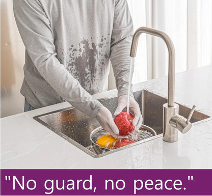 SplashShield™ – Sink Splash Guard | Flexible Silicone | Keeps Counters Dry & Clean