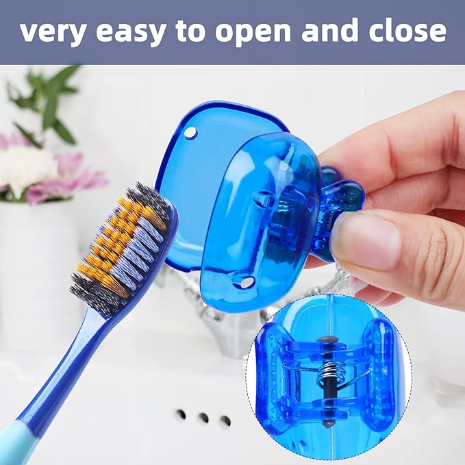 Travel Toothbrush Cover Cap for Hygienic Storage