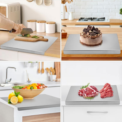 Stainless Steel Counter Top Chopping Board