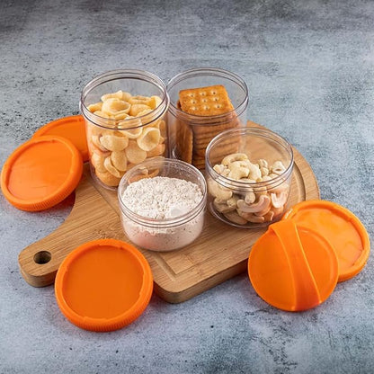 Stackable Airtight Storage Jars