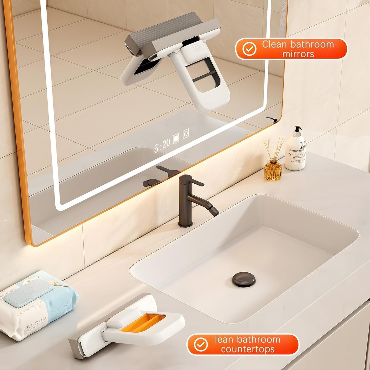 Super Absorbent Squeeze Mop – Buy 1 Get 1 Free