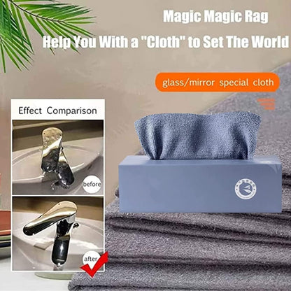 Premium Microfiber Reusable Absorbent Cleaning Cloths - 20 PCS BOX