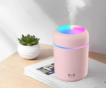 H2O Humidifier – Portable Mini Air Diffuser with LED Night Light