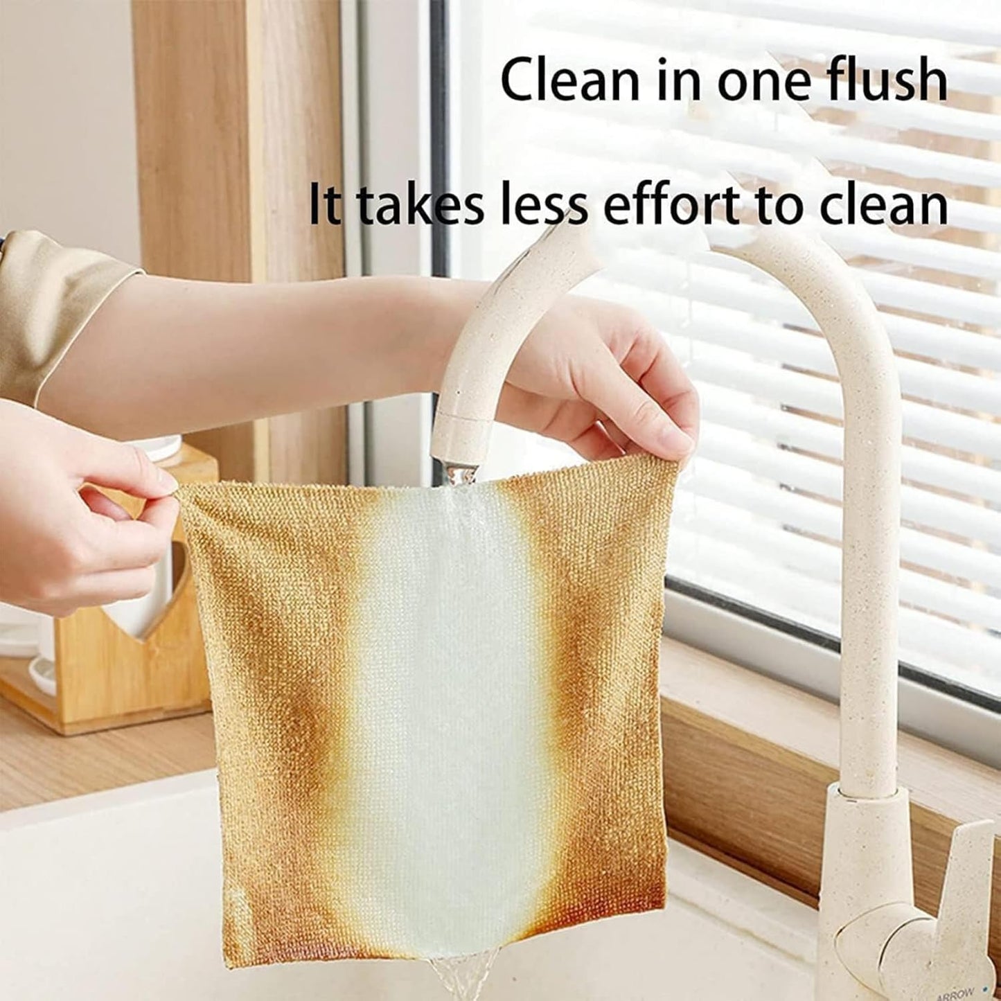 20 PCS Multipurpose Microfiber Towels – Thick, Durable & Scratch-Free Cleaning Wipes
