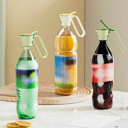 Leakproof Controlled Flow Pouring Lid with Handle