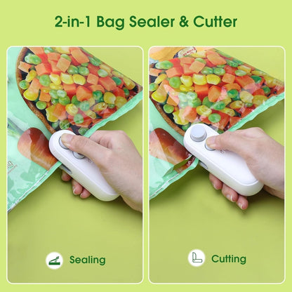 2-in-1 Rechargeable Mini Bag Sealer