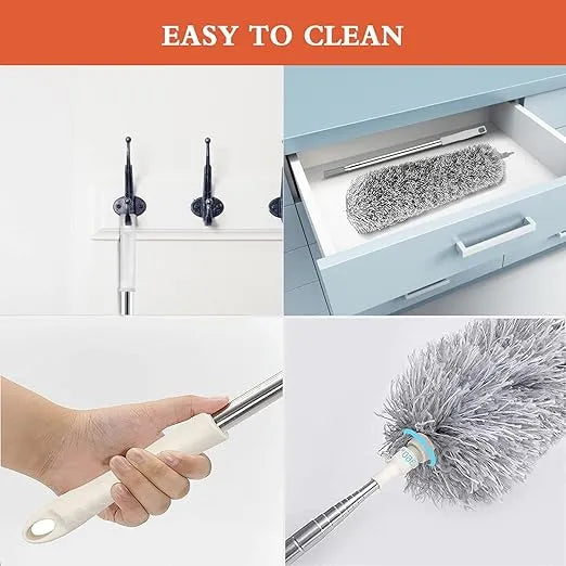 SwiftClean™ – Extendable Mop | 360° Spin Head | The Effortless Cleaning Wand