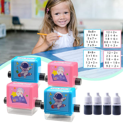 Maths Stamp Roller for Kids
