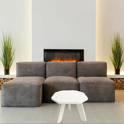 Foldable Mini Hexagonal Side Table Sturdy Legs, Perfect for Living Room