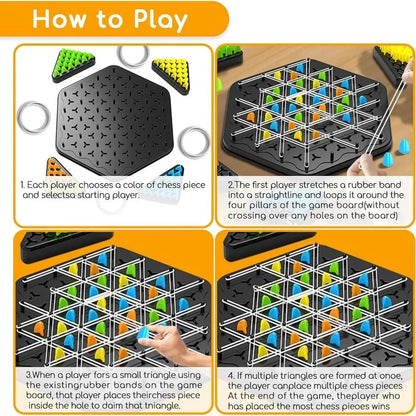 Chain Triangle Chess Game