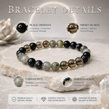 Ruling Number 7 | Crystal Bracelet | Numerology Bracelet - 8mm