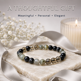 Ruling Number 7 | Crystal Bracelet | Numerology Bracelet - 8mm