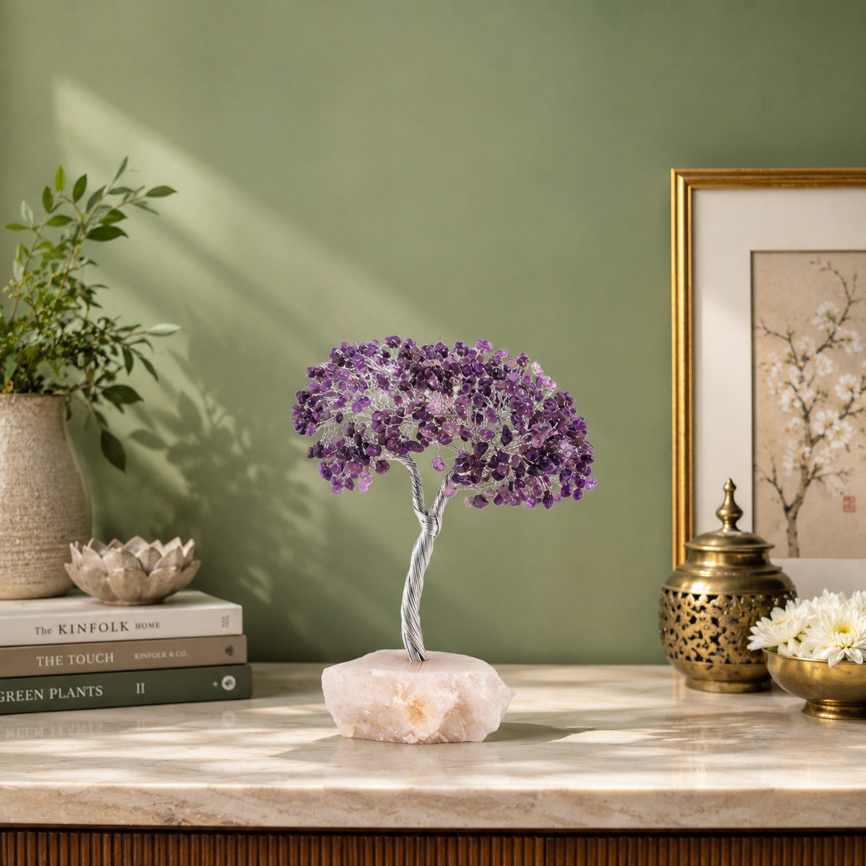 Amethyst Crystal Tree - 300 Beads