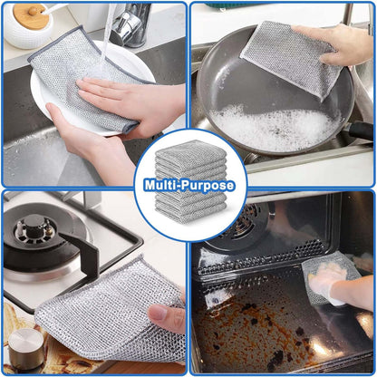 Multipurpose Wire Dishwashing Cleaning Rag
