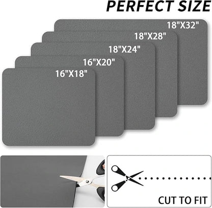 DryEdge™ – Absorbent Sink Mat | Quick-Dry, Anti-Slip Base | For Wet Counters & Dish Racks