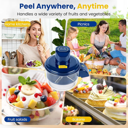 Automatic Electric Fruit Peeler for Grapes, Tomatoes & Garlic