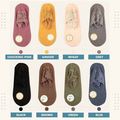 🔥2022 New Fashion Lace Warmer Socks(🎁Buy 1 Get 3 Socks)