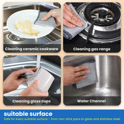 Multipurpose Wire Dishwashing Cleaning Rag