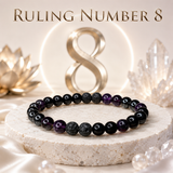 Ruling Number 8 | Crystal Bracelet | Numerology Bracelet - 8mm