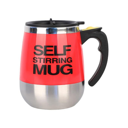 Self Stirring Mug wi Lid Au ATIC Stirring Coffee Cup