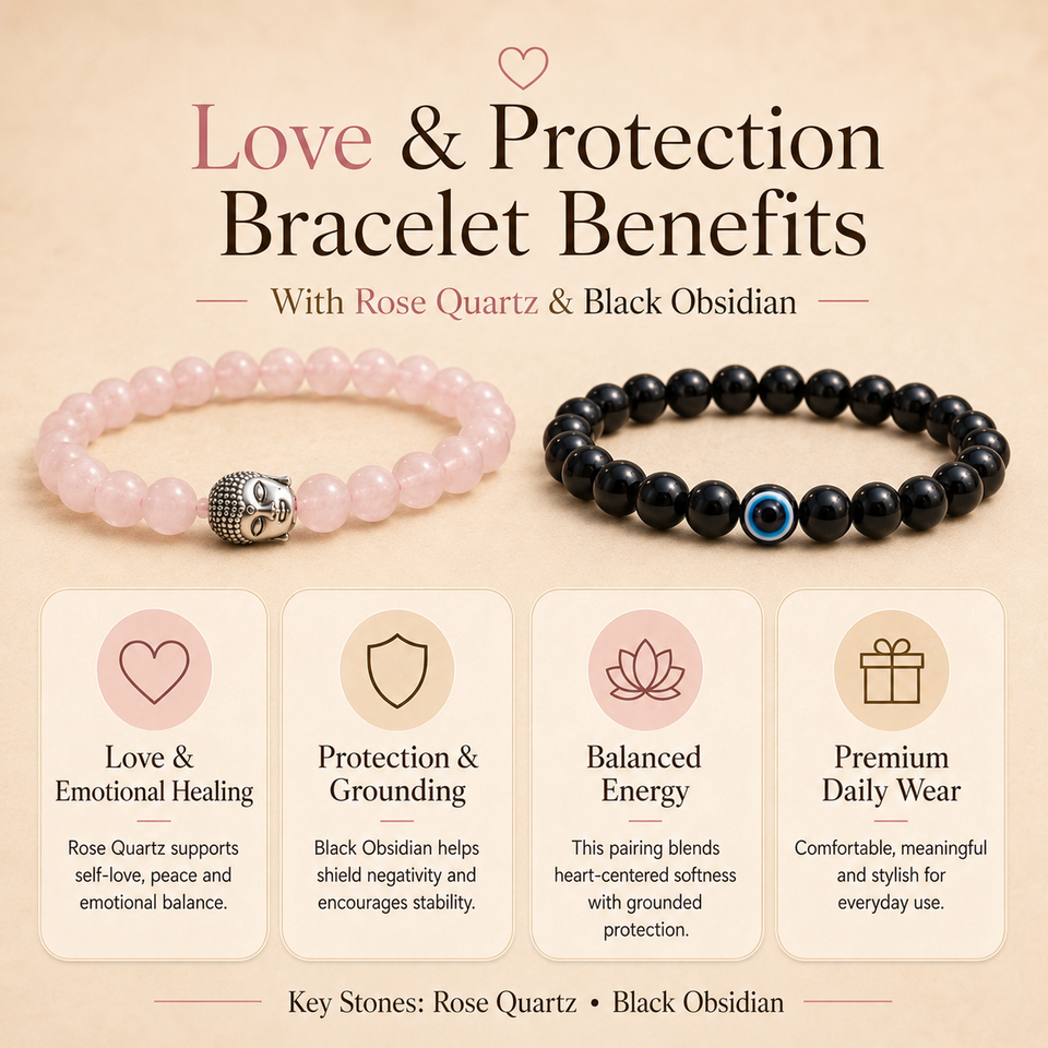 Love and Protection Bracelet Combo