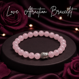 Love Attraction Bracelet (Original Rose Quartz)