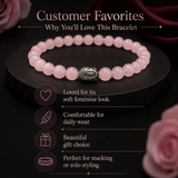 Love Attraction Bracelet (Original Rose Quartz)