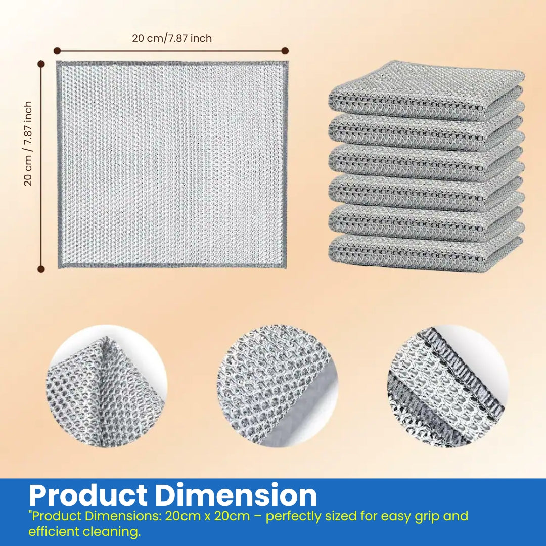 Multipurpose Wire Dishwashing Cleaning Rag