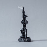 Shiva's Trishul Damru — Om Namah Shivay | Hand-Painted Resin Idol for Car Dashboard