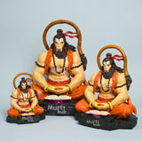 Pavan Sut Hanuman Ji — The Road Guardian | Exclusively Hand-Painted | 9 cm